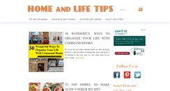 Desktop Screenshot of homeandlifetips.com
